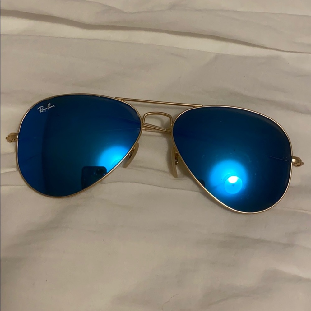 Blue Aviator Ray-bans - authentic